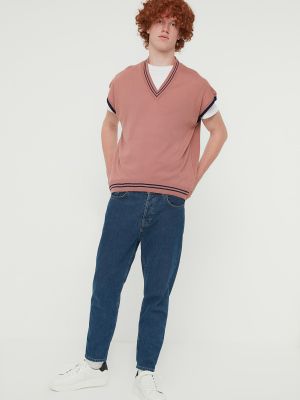 Sweter Trendyol różowy