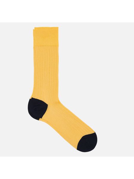 Хлопковые носки Hackett желтые