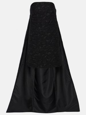 Жаккард платье мини Max Mara черное