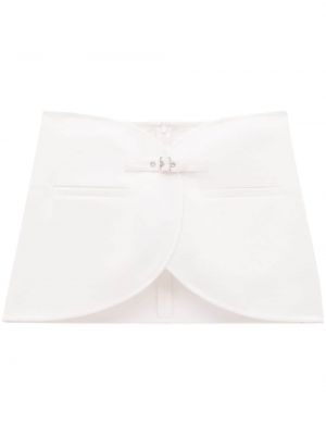 Mini suknja Courreges bijela