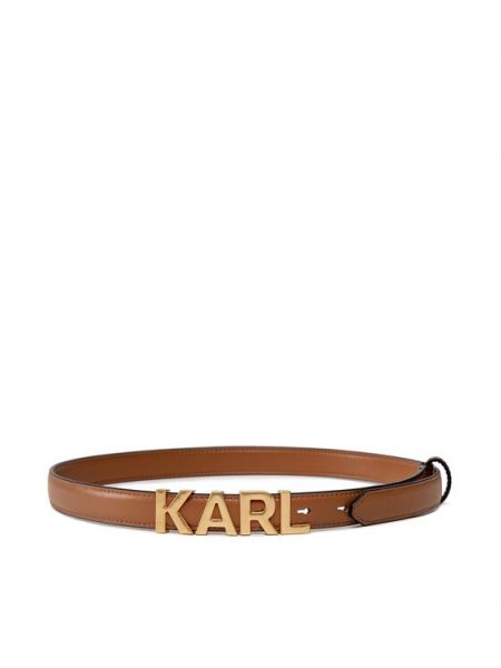 Pasek Karl Lagerfeld brązowy