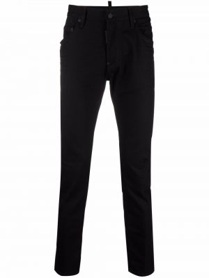 Jeans skinny taille basse Dsquared2 noir