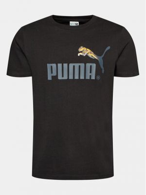 Polo marškinėliai Puma juoda