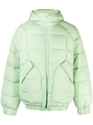 Pernata jakna s kapuljačom Arte zelena