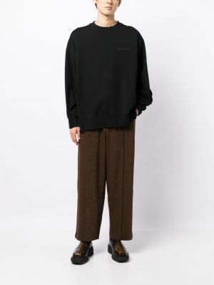 Distressed sweatshirt aus baumwoll Five Cm schwarz