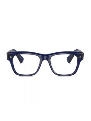 Okulary przeciwsłoneczne Oliver Peoples niebieskie