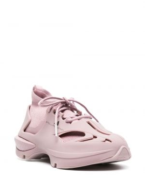 Dzianinowe sneakersy Adidas By Stella Mccartney różowe