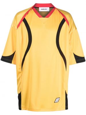 Tričko s krátkými rukávy Ambush žluté