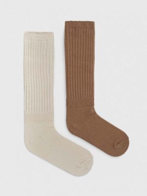 Чорапи Hollister Co. кафяво