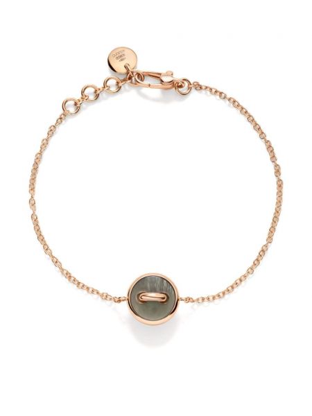 Bracelet avec perles à pois en or rose Pomellato