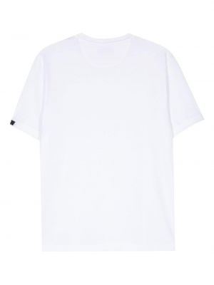 T-shirt en coton Fay blanc