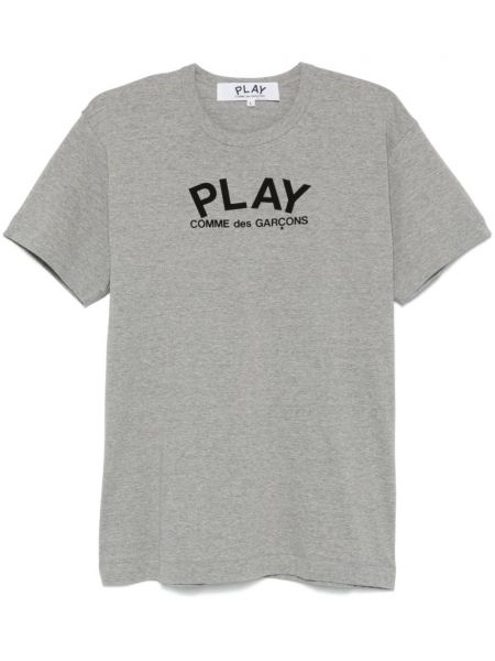 T-shirt Comme Des Garçons Play grå