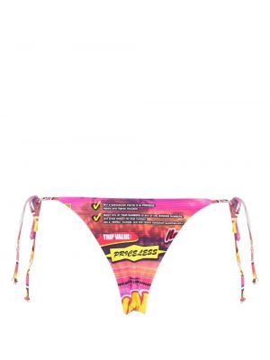 Bikini mit print Miaou pink