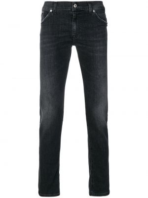 Slank skinny jeans Dondup svart