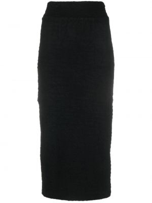 Midi sukně Thom Krom černé