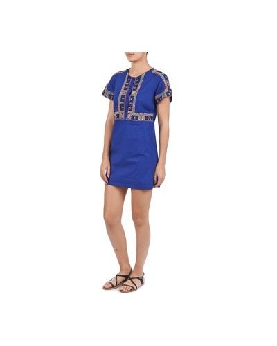 Sukienka mini Antik Batik niebieska