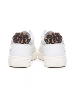 Zapatillas leopardo D.a.t.e. blanco