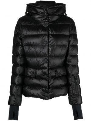 Prešita smučarska jakna Moncler Grenoble črna