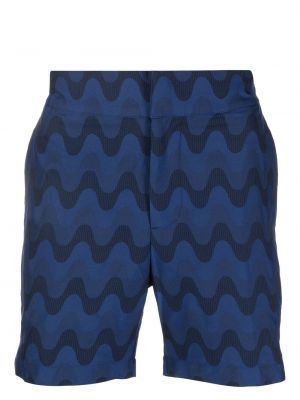 Jacquard shorts Frescobol Carioca blå