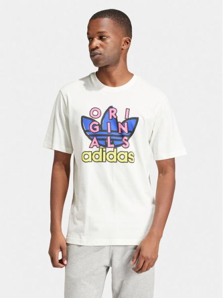 Koszulka bawełniana z nadrukiem Adidas Originals