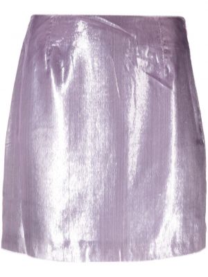 Jupe taille haute Manuel Ritz violet