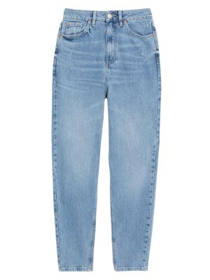 Jeans boyfriend Marks & Spencer bleu