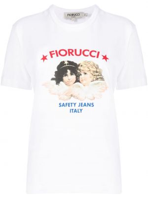Tričko Fiorucci bílé