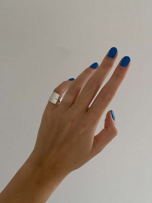 Stříbrný prsten No More