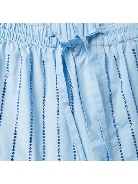 Pantalones cortos a rayas Giuseppe Di Morabito azul
