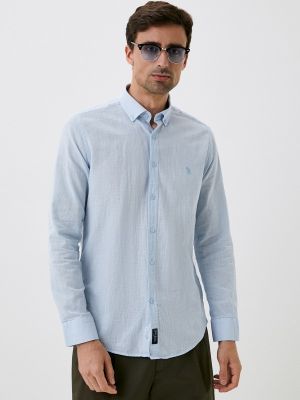 Рубашка Giorgio Di Mare голубая