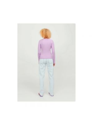 Jersey de nailon de viscosa de tela jersey Jack & Jones violeta