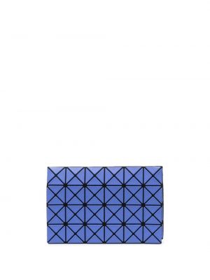 Portafoglio con motivo geometrico Bao Bao Issey Miyake blu