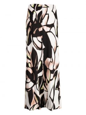 Midi sukně s potiskem s abstraktním vzorem Manning Cartell