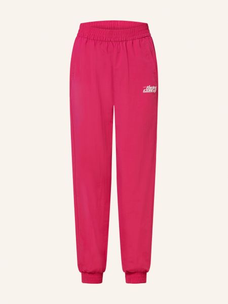 Sportovní kalhoty Thejoggconcept růžové