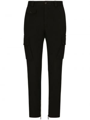 Pantaloni cargo Dolce & Gabbana negru