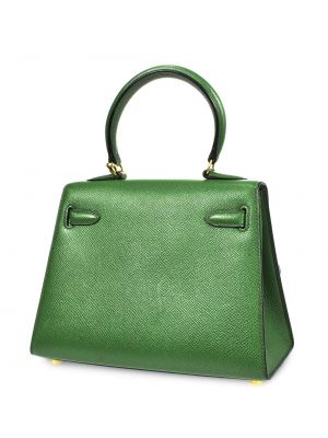 Shopper kabelka Hermès zelená