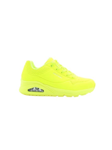 Sneakersy Skechers żółte