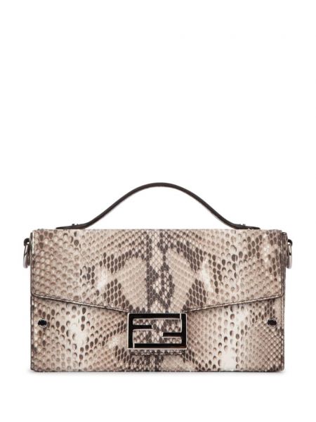 Baguette taske Fendi brun