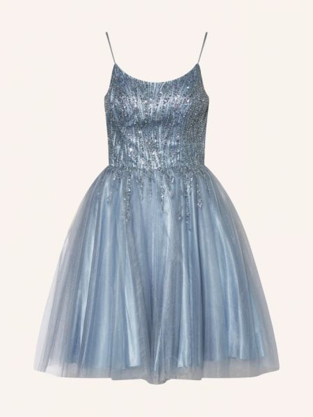 Коктейльное платье с пайетками с бисером Hey Kyla синее