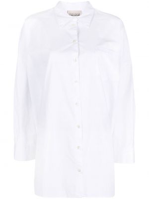Chemise en coton avec poches Semicouture blanc