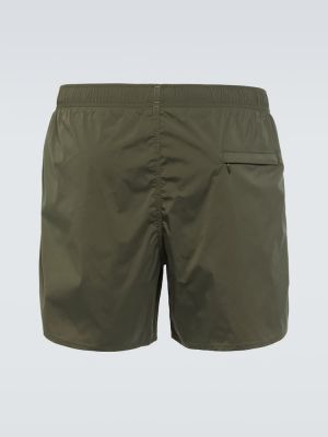Pantalones cortos con estampado Jil Sander verde