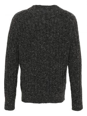 Tweed woll pullover Aspesi grau
