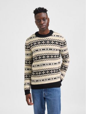 Pullover Selected Homme beige