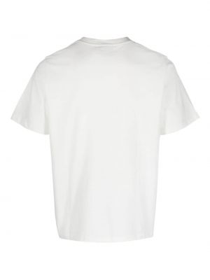 Koszulka bawełniana z nadrukiem Coperni biała