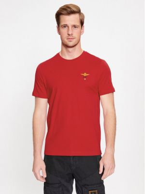 T-shirt Aeronautica Militare rouge