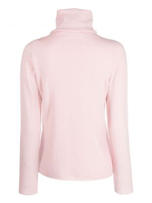 Seiden woll pullover Le Tricot Perugia pink