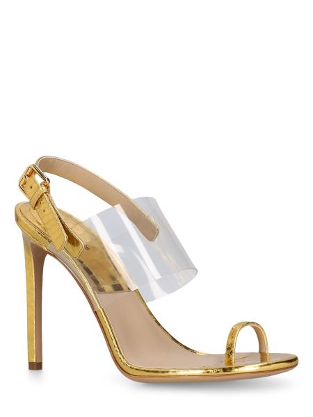 Sandale cu imagine Michael Kors Collection auriu