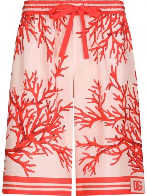 Bermuda kratke hlače Dolce & Gabbana ružičasta