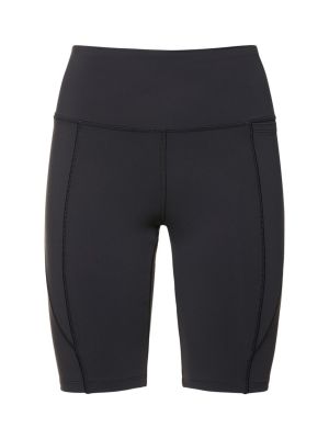 Pantaloni scurți pentru ciclism cu talie înaltă Reebok Classics negru