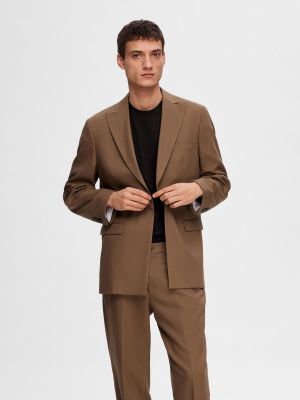 Costume Selected Homme marron
